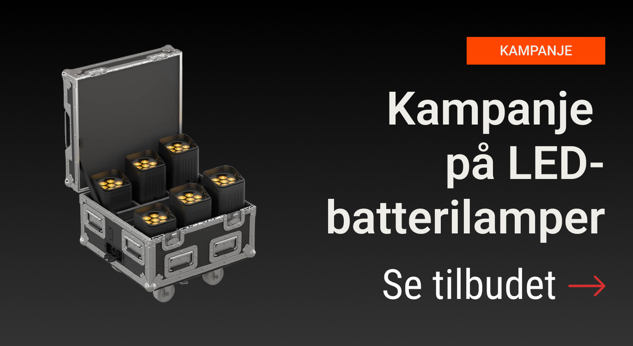 Kampanje LED-batterilamper